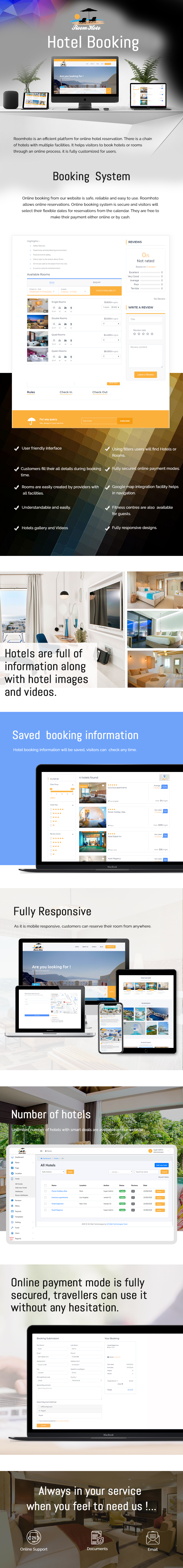 Room Hoto - A Hotel Booking Engine